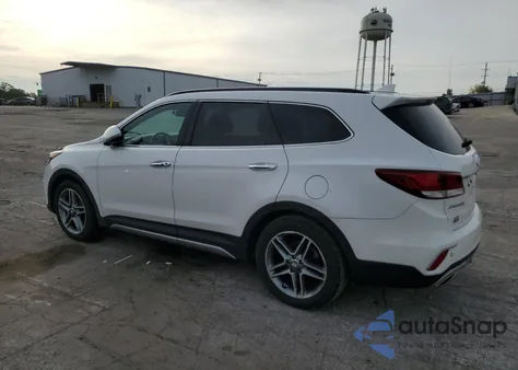 2017 Hyundai Santa Fe Se Ultimate из США, поврежденный, VIN KM8SRDHF0HU182491